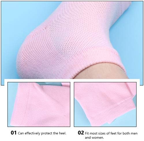 Дамски чорапи DOITOOL, Нескользящие Чорапи, без токчета, Чорапи за краката: 4 Чифта Чорапи на лигавицата, Чорапи за ремонт