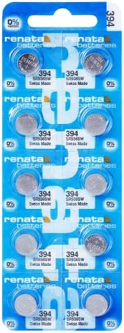 Десет батерии Renata Швейцария 394 Siler Oxide