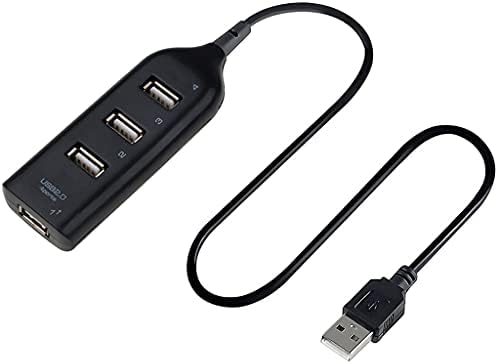 N/A Високоскоростен Hub-Адаптер USB-Mini USB 2.0 Хъб 4-Портов Сплитер за преносими КОМПЮТРИ, Приемник за лаптоп,