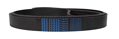 Преносимото колан D&D PowerDrive 3VX1120/04 Производството Owatonna, 3VX, 4-Бандов, Дължина 112 , Гума