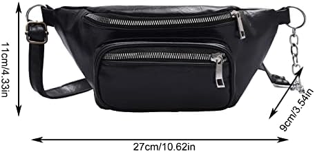Дамски чанта за ръце, Дамски чанти, чантата и Чанти, Модерна чанта, Дамски Голяма чанта (Черна, един размер)