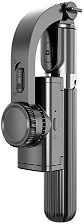 Поставяне и монтиране на BoxWave са Съвместими с Doogee N30 (Поставяне и монтиране на BoxWave) - Gimbal SelfiePod, Селфи-стик, Разтегателен видео-Кардан стабилизатор за Doogee N30 - Черно jet bl