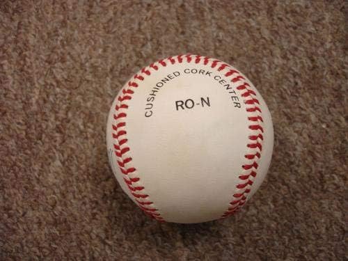 Мич Уилямс Филис Рейнджърс Подписа Официални бейзболни топки NL Giamatti Baseball PSA С ДНК-Автограф