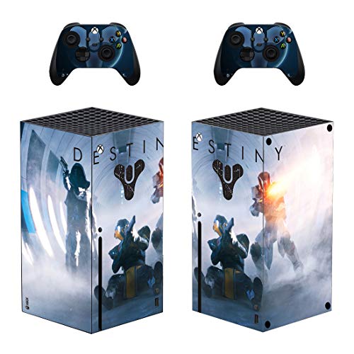 Комплект кожи Destiny 2 Xbox Series X, Пълни Лицеви Панели, Кожата Конзола и контролер, Етикети-прозорец винетка от