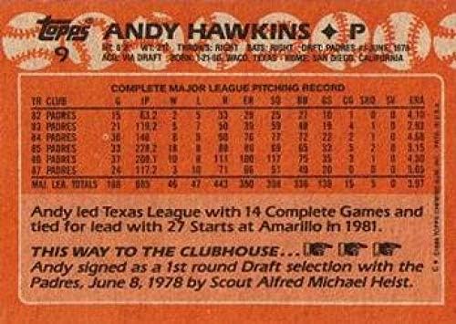 1988 Topps 9 Анди Хоукинс