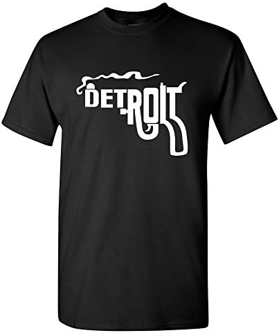 Мини пистолет в Детройт - Тениска За Възрастни Mac TV Michigan