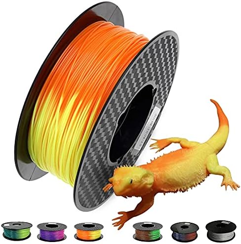 FARUTA Промяна на цвят, с температура на PLA 3D Принтер Нажежаема жичка 1,75 мм 500 г/250 g Материал за 3D