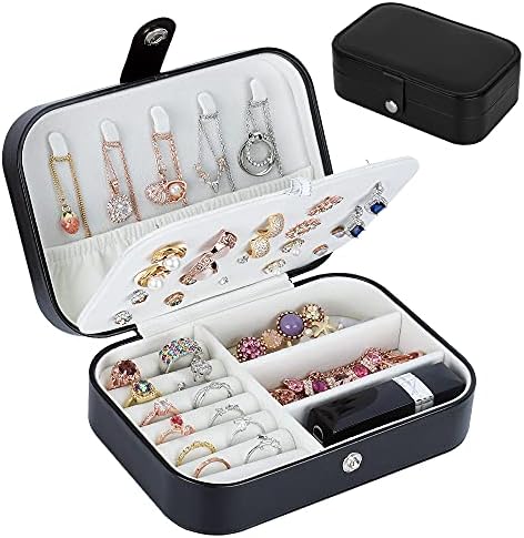 Чанта-органайзер за бижута homchen за пътуване, кутия за съхранение на бижута, чанта за гривни, обици, пръстени, колиета