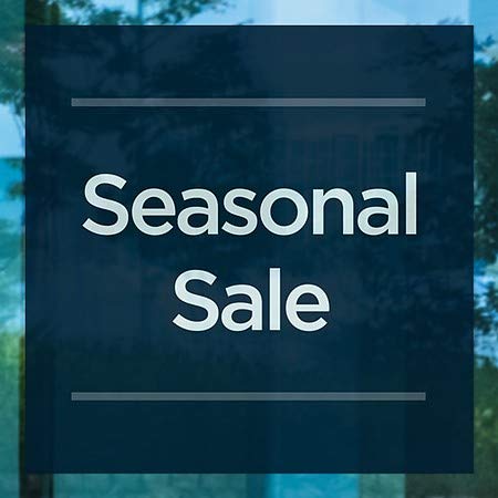 CGSignLab | Сезонна разпродажба - Базов Тъмно Синьо Перваза на прозореца | 5 x5