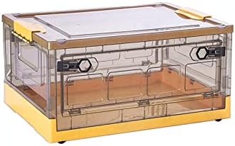 NA Сгъваема Кутия за съхранение на Кафява Пластмасова довършителни операции Скоростна Домакински Странична Отворена