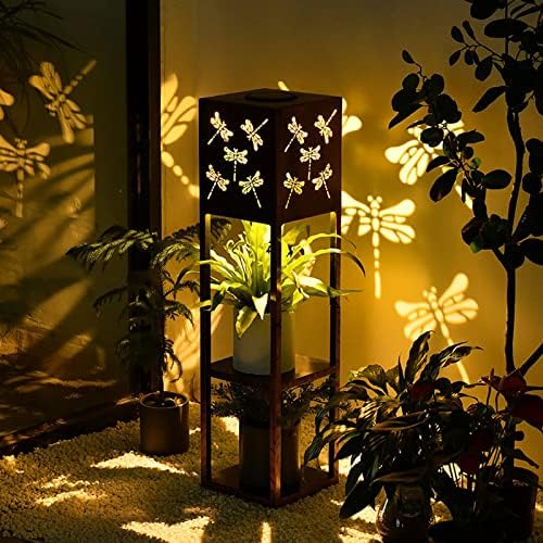На слънчева светлина за градина на открито, водно Конче Выдалбливает Прожекционен Слънчев Декоративна Лампа с
