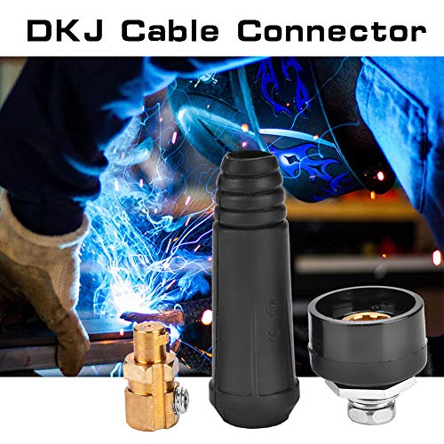 Съединител панел заваръчен кабел 1 бр. Серия DKJ Съединител заваръчен кабел в Европейски Стил, Быстросъемный Адаптер