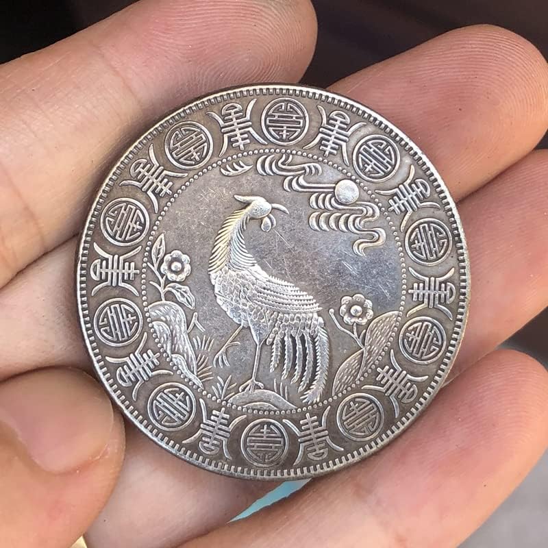 Древни Монети Античен Сребърен Долар Zhejiang Илянской монетна Колекция от ръчно изработени изделия