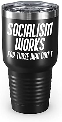 Антикоммунистический Предприемач Капиталистическия Подарък Антисоциалистическому Трудоголику Кувырок На шията (30 мл, черен)