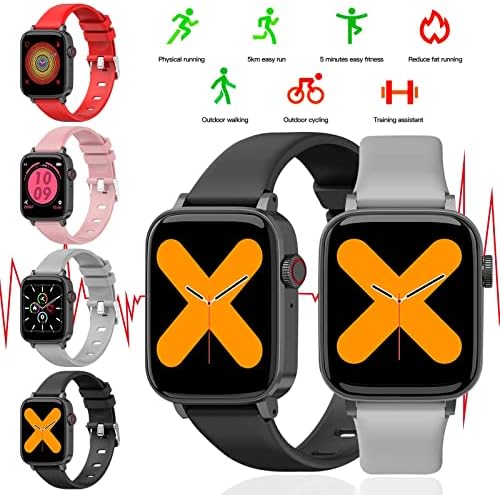 1 СЪМ Смарт Часовници Bluetooth Гривна Сърдечната Честота Налягане Водоустойчив спортен Часовник