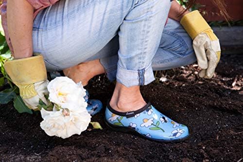 Водоустойчив градински обувки Sloggers за жени – Улични слипоны от дъжд и градински сабо с стелькой премиум
