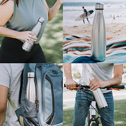 Дубликат бутилка за вода Can Safe by Stash-it, чаша от неръждаема стомана с тайником за пари, Незабележима стръв за пътуване