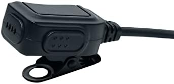 Слушалки HEOPBIRD UV-9R със слушалки за Baofeng UV-9RPlus UV-XR UV-5S BF-9700 BF-A58 GT-3WP Двустранно радио със слушалки със скрита акустична тръба и микрофон за Пр (1 опаковка)