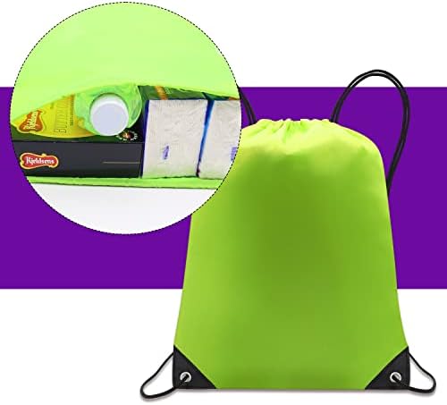 50 Опаковки зелени Рюкзачных Чанти на съвсем малък, Съраунд Раница На съвсем малък, Полиестерна Чанта За съвсем малък За спортен