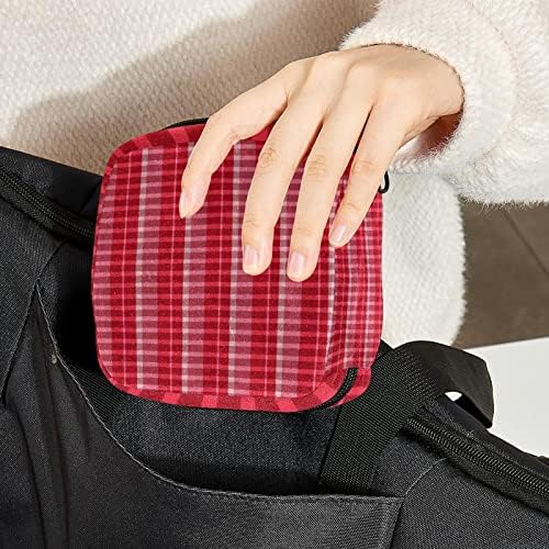Чанта за съхранение на Хигиенни Кърпички ORYUEKAN, Преносими Многократна употреба Менструални Тампони джоб, Чанта за Съхранение на Тампони за жени и Момичета, Просто Ш