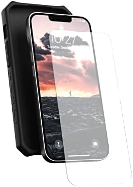 URBAN ARMOR GEAR [U] от UAG Калъф за iPhone 13 Pro [6,1-инчов екран] от грах, градинска ружа и iPhone 13 Pro [6,1-инчов екран] Защитен екран от двойно стъкло усилена премиум плюс прозрачен защи?
