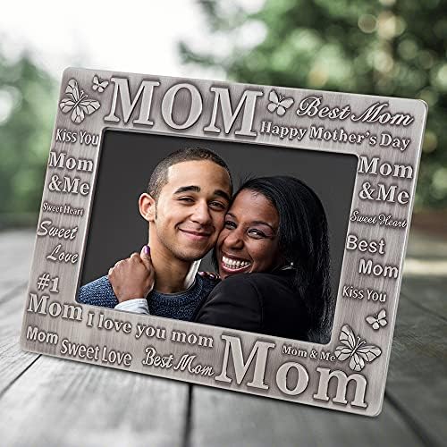 Рамка за Снимки LASODY Mom I Love You-Мама и аз, Подаръци за мама, Подаръци за мама, За рожден Ден,Подаръци