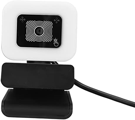 Sanpyl USB Уеб камера, Full HD USB Онлайн Уеб-камера С Автофокус 2K Потоковая Уеб-камера с Микрофон с подсветка