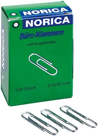 Кламери за хартия NORICA 2225 32 mm Поцинкована Кръгла