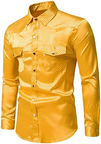 FlekmanArt/ Мъжки Пролет-Есен Hoody с принтом, Свободна Риза с дълъг ръкав, Модни и Ежедневни Риза с Копчета