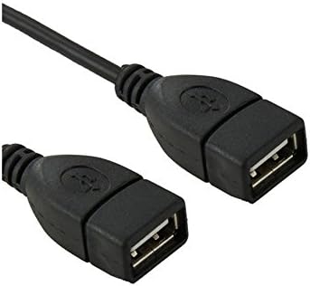 10-Пинов Конектор дънната платка за свързване на кабел-адаптер Dual USB 2.0, 50 см