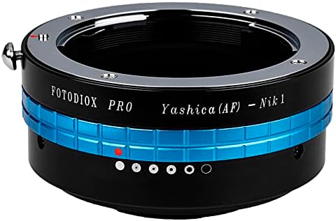 Адаптер за закрепване на обектива Fotodiox Pro за обектив Yashica AF до беззеркальным фотоапарати Nikon 1 серия