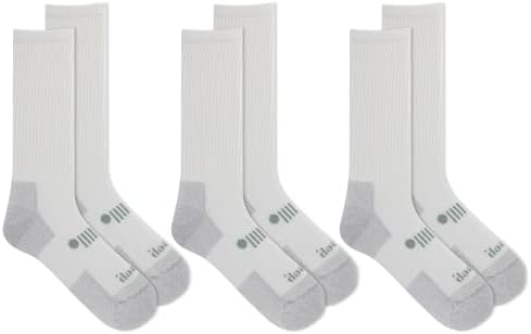 Класически памучни чорапи за екипажа на Jeep за жени - 3 чифта в опаковка - Абсорбират влагата и осигуряват мека комфорт