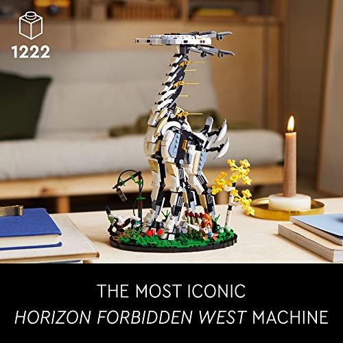 Конструктор LEGO Horizon Forbidden West: Tallneck 76989 - Минифигурка Алоя и Наблюдател, с аксесоари за минифигурок от