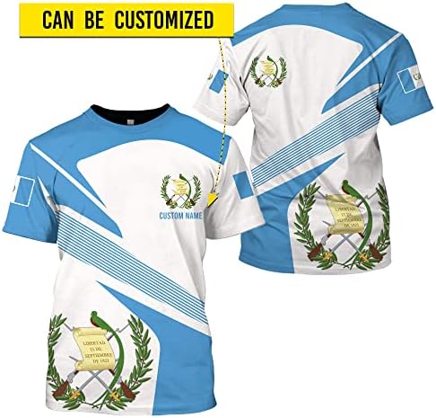 Персонални Гватемальская риза - Гватемалски Трикотаж - Тениска Guatemalan Pride