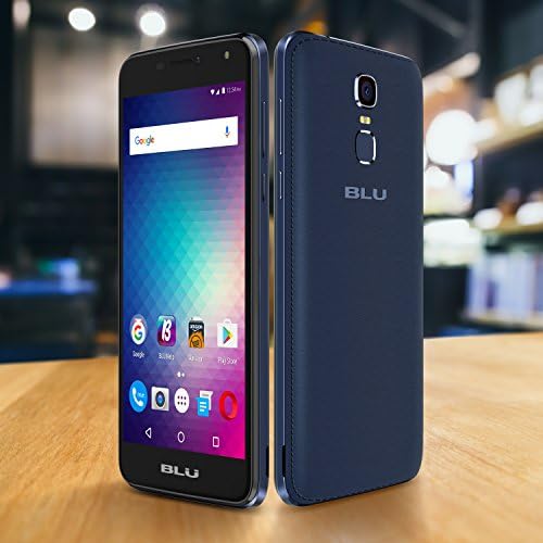 BLU Life Max - Отключени 5,5 4G LTE е GSM - 16 GB + 2 GB оперативна памет, сензор за пръстови отпечатъци, батерия капацитет 3700 mah -Син