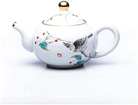 Офис чайник Керамичен Чайник, Творчески Ръчно изработени Ретро Домакинство Порцеланов Чайник С Цедка, Кана