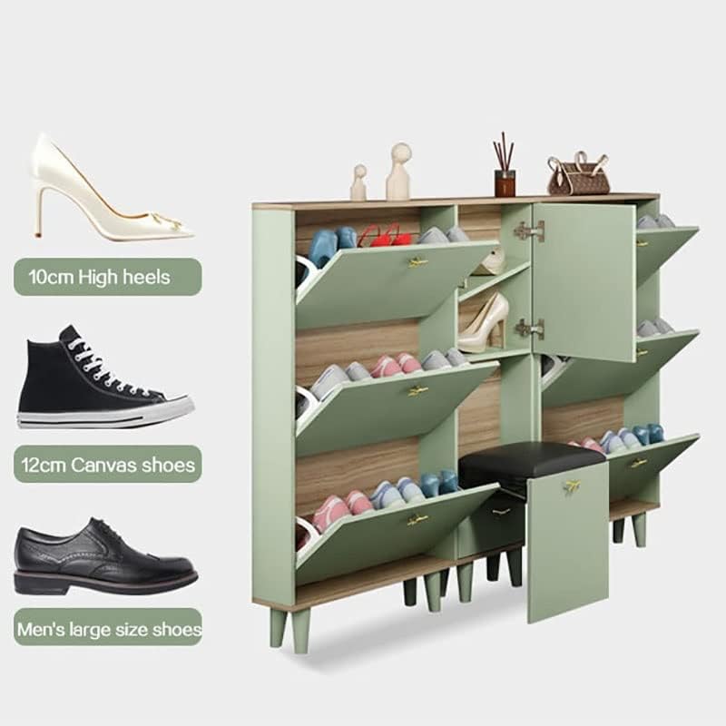 DINGZZ 17 СМ Начало Тънък Шкаф За Обувки Входно Верандата Проста Малък Апартамент Тесен Столче За Съхранение Рафтове За Обувки Организира Мебели