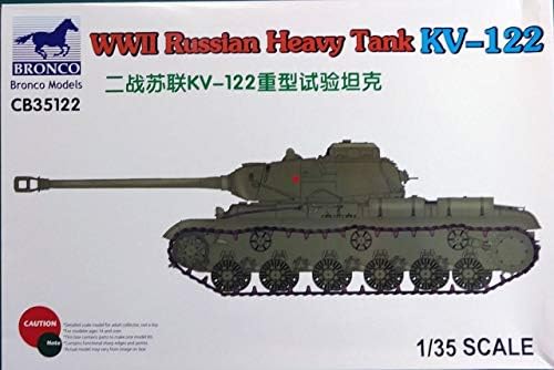 Bronco Моделира руски Тежък танк на Втората световна война Kv-122 1/35 Военен Модел Комплект