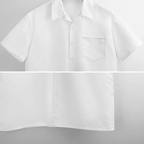 Лама Или Алпака 1 Мъжки Хавайска Риза С Къс ръкав и джоб, Оборудвана Топ копчета, Забавен