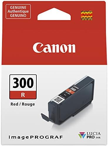 Мастило Canon PFI-300 Lucia PRO, червени, Съвместима с принтери imagePROGRAF PRO-300