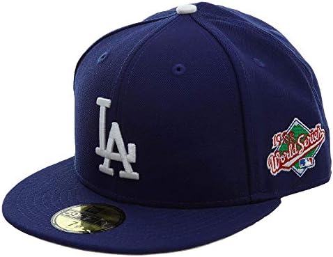 Мъжка шапка New Era Los Angeles Dodgers 1988 World Series От колекцията 59Fifty, за възрастни, За Кралския цвят, 7