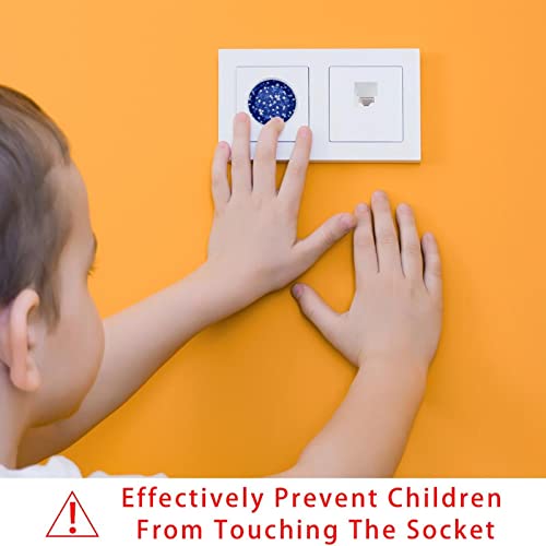 Капачки за контакти LAIYUHUA За защита от деца (на 12 и 24 опаковки), Устойчива защита на електрически щепсел | Пластмасови капачки за контакти за безопасност на деца | Лес?