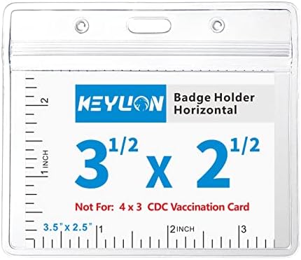 Държачи за самоличност KEYLION 24 в опаковка с хоризонтална номинална биркой, Сверхпрочный калъф от прозрачна пластмаса