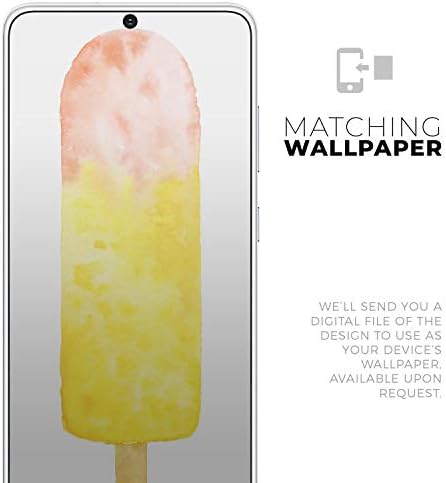 Дизайн Skinz Summer Mode Ice Cream v12 Защитно Vinyl стикер с обвивка от кожа, която е съвместима с Samsung Galaxy S20 (тампон