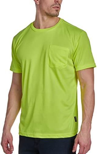 Мъжки t-shirt Bass Creek Outfitters с висока видимост, Защитна Тениска С къс ръкав - Performance Dry Fit,