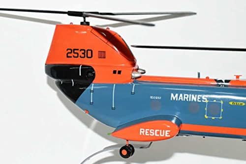 Търсене и спасяване модел Iwakuni CH-46 компания Squadron Nostalgia ООД, мащаб 1/38 (14), Червено дърво, Phrog,