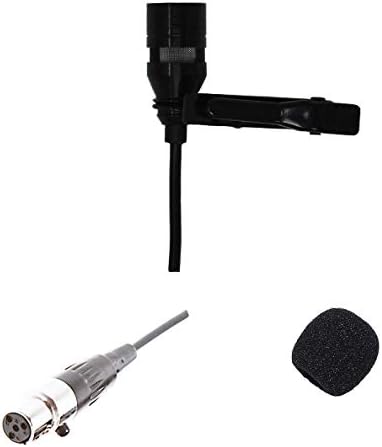 Петличный микрофона на ревера с 4-пинов конектор Mini XLR TA4F за Shure