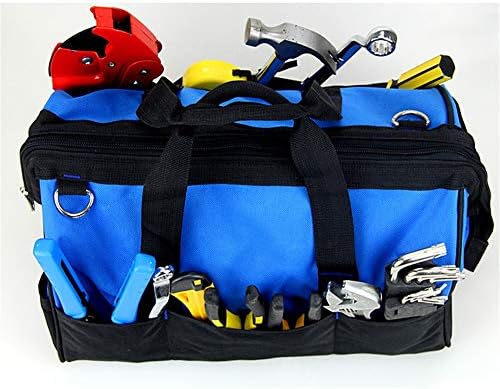 Чанта за съхранение на инструменти с широко гърло, калъф за търговско оборудване, Комплекти за ремонт на мълния, Органайзер,