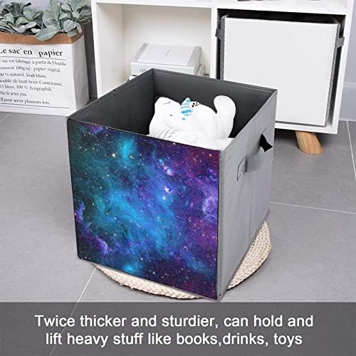 Космическа Galaxy Сгъваеми Кутии За Съхранение на Основите на Сгъваеми Тъканни Кубчета За Съхранение на Кутии-Организаторите