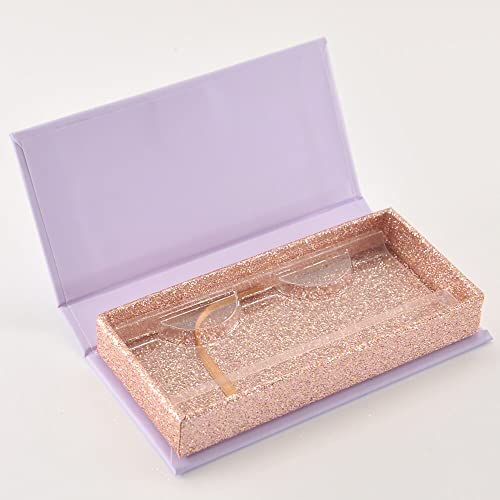 5-100 бр Кутия за опаковане на миглите 25 мм Кутия за мигли Калъф За фалшиви мигли Опаковка Кутии за мигли на Опаковката